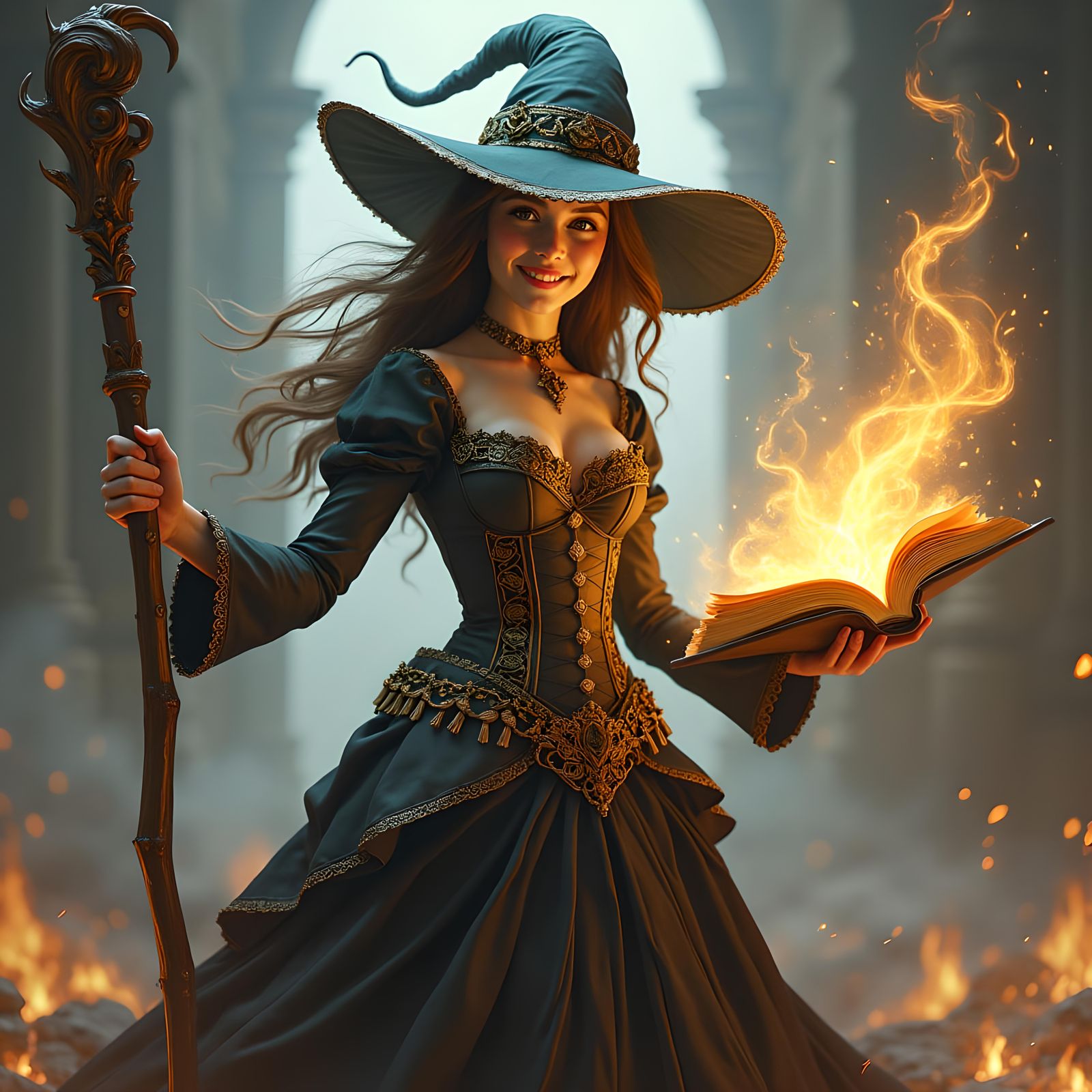 Smiling Witch's Vengeance: Mystical Realism in Action