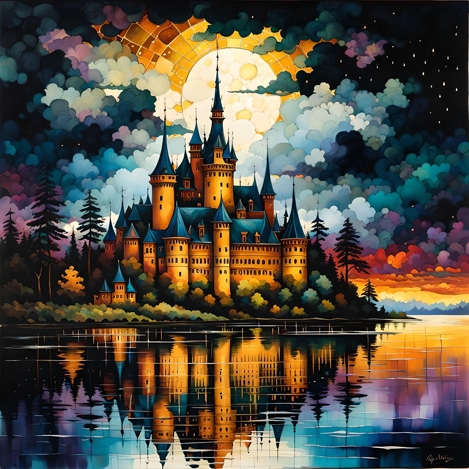 Trakai Island Castle in Lithuania