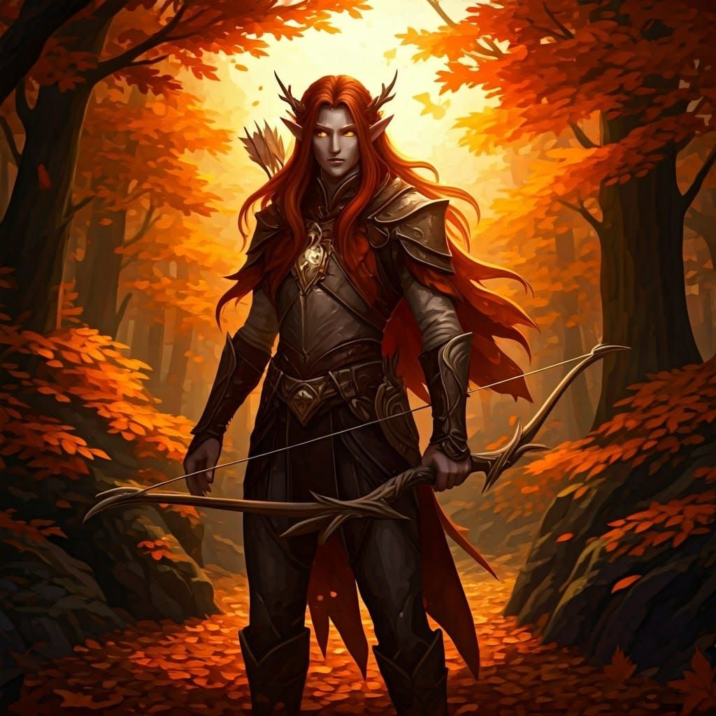 Thalor the  Autumn Eladrin