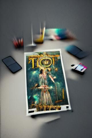 AI Interpretation of a Tarot Card