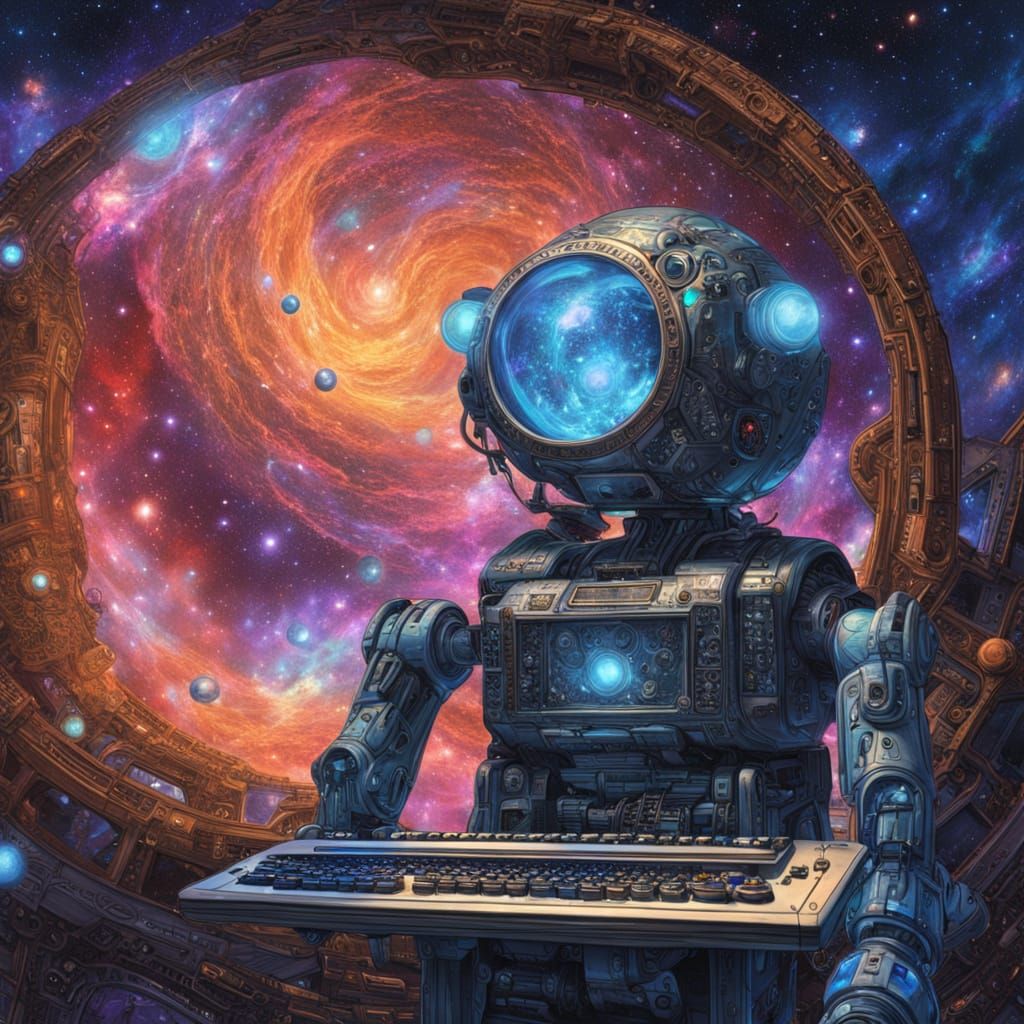 Robot Typesetting in Starship with Cosmic Views