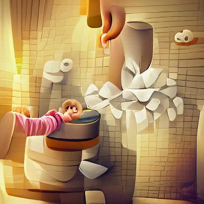 Child's Play: A Toilet Paper Adventure