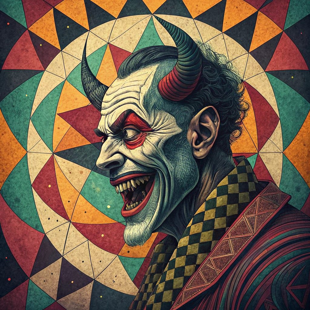 Malevolent Entity Unveiled in Geometric Chaos