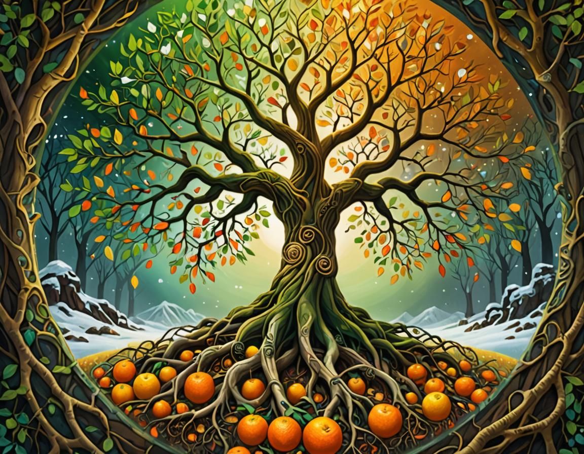 Tree of Life: Four Seasons in Digital Art