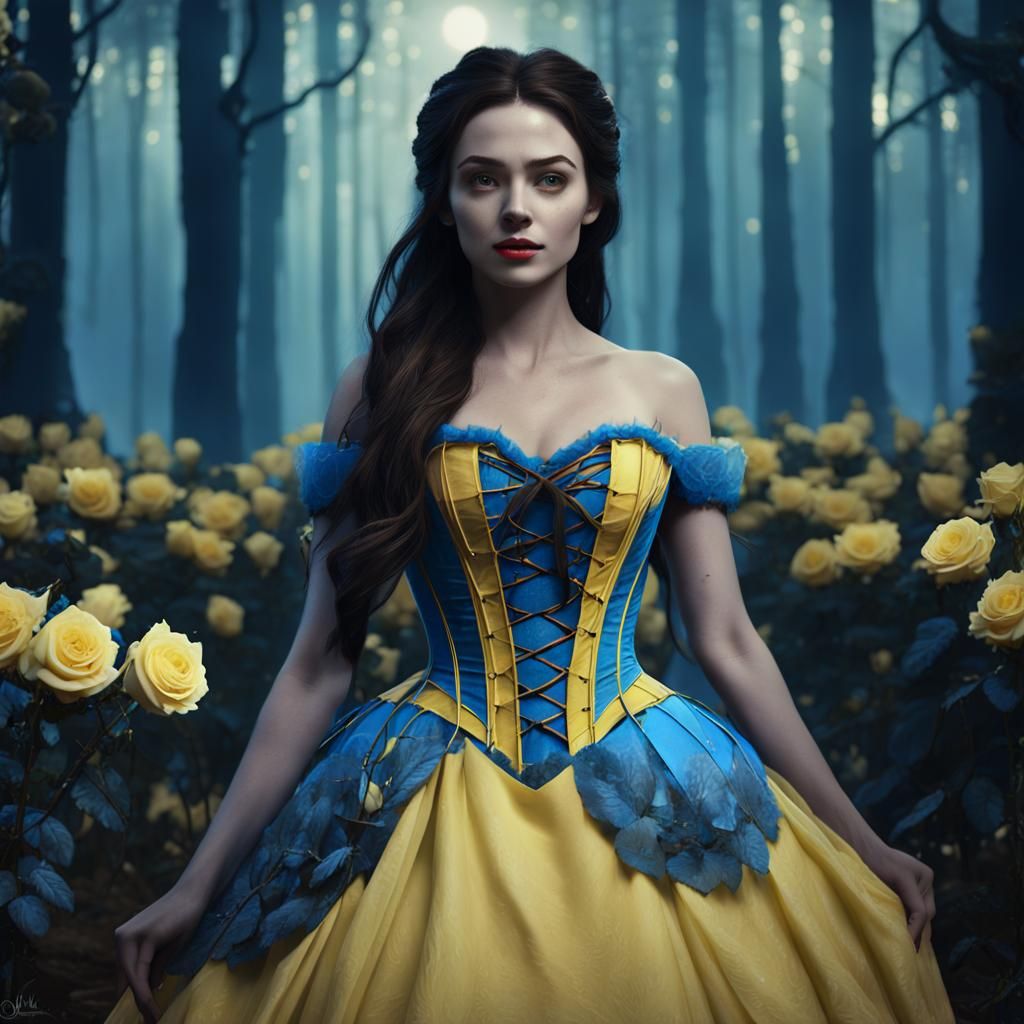Gothic Fairytale: Belle in the Dark Forest