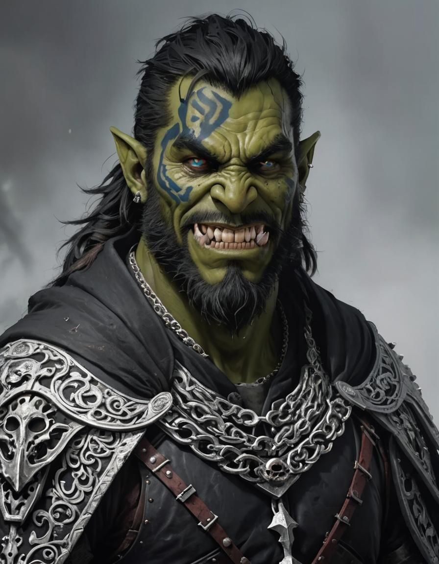 AI Generated Interpretation of an Ork