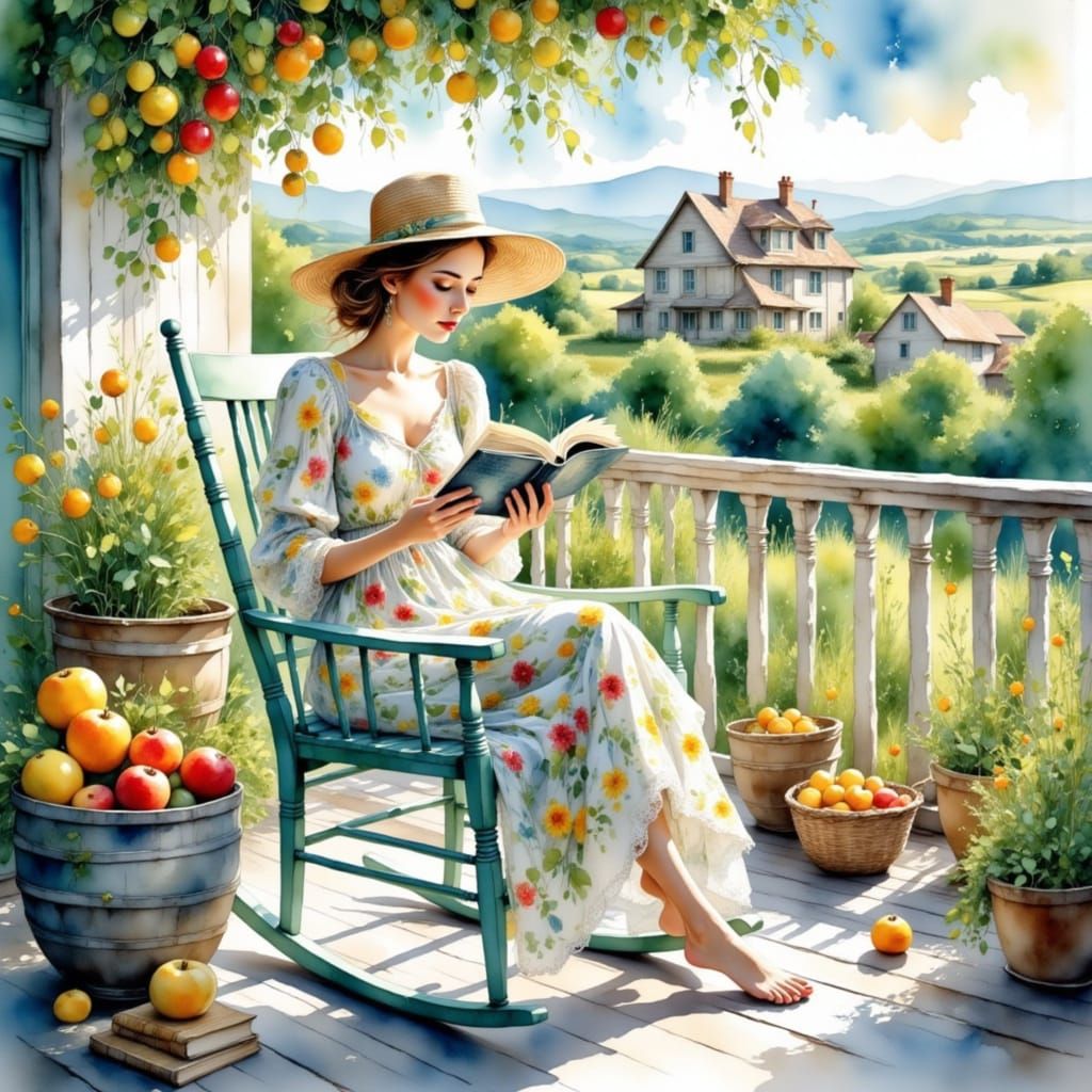 Enchanted Afternoon in Watercolour