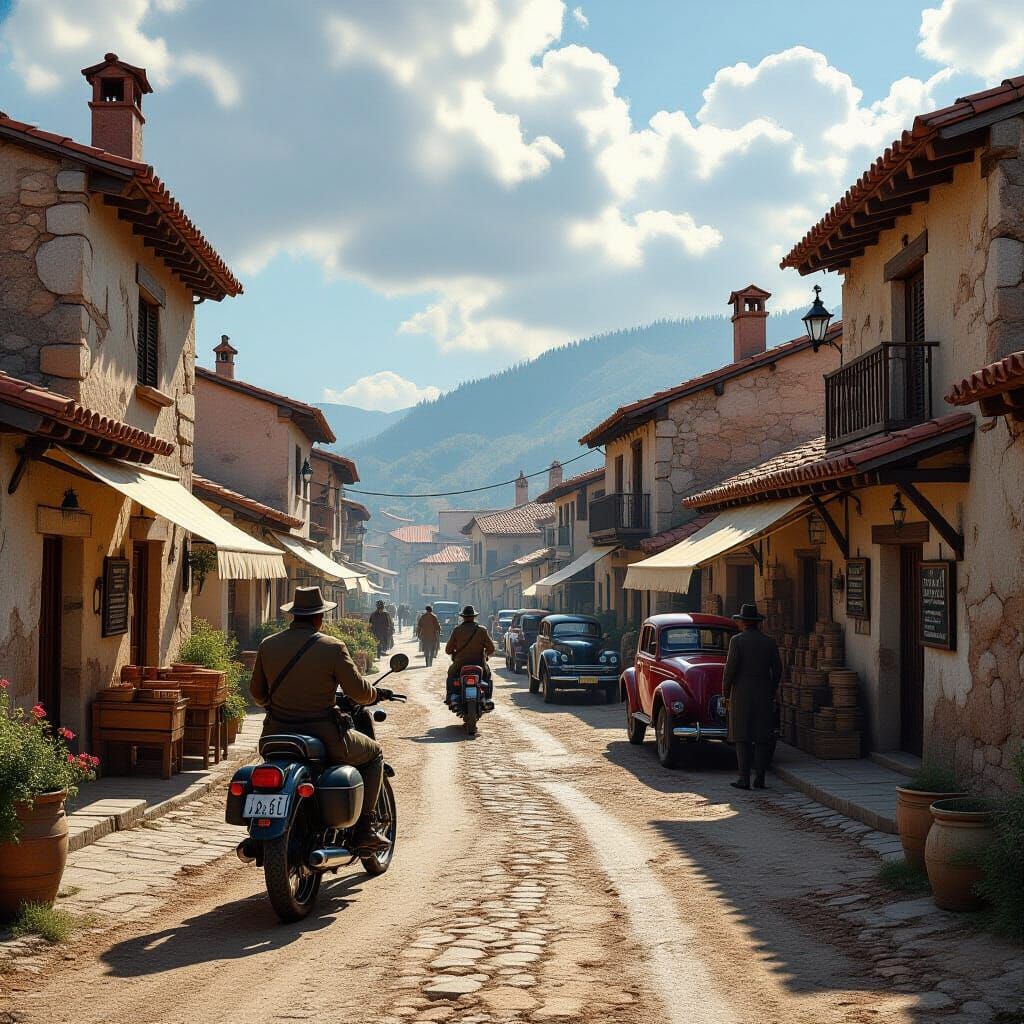 WWI Spanish Town Inspired by Resident Evil 4