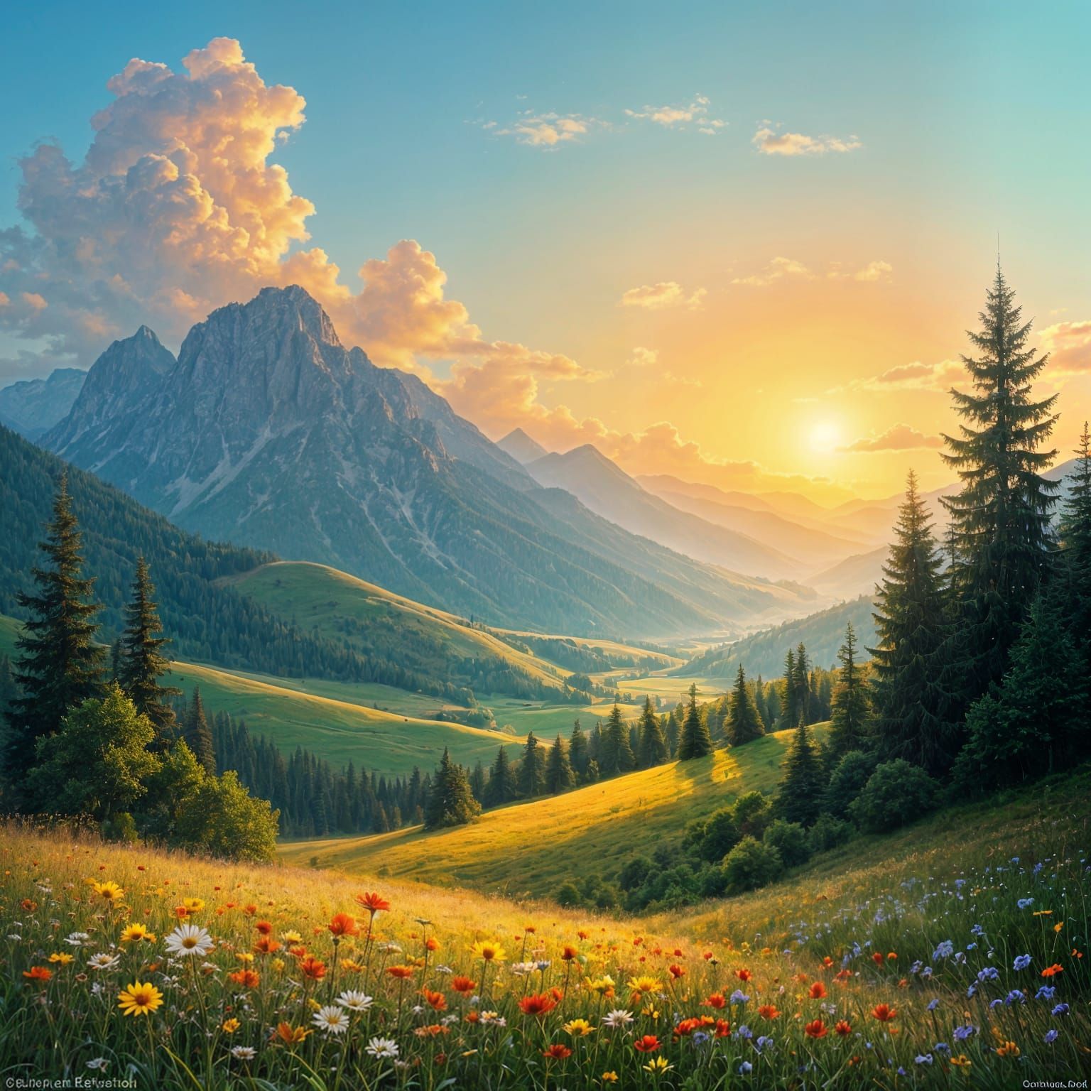 peace on the beautiful earth