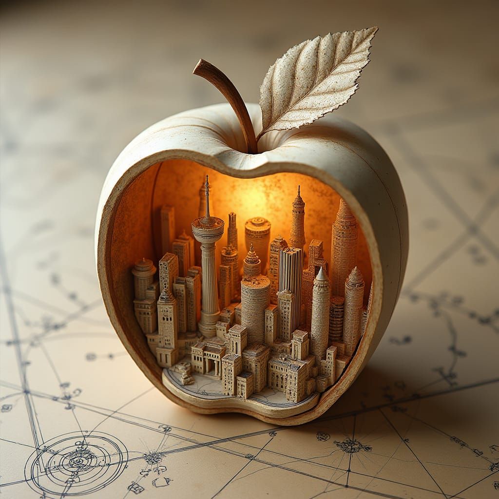 Apple Blueprint Reveals Cityscape