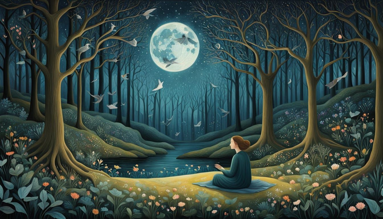 Mesmerizing Bio Art Collage in 8K Digital