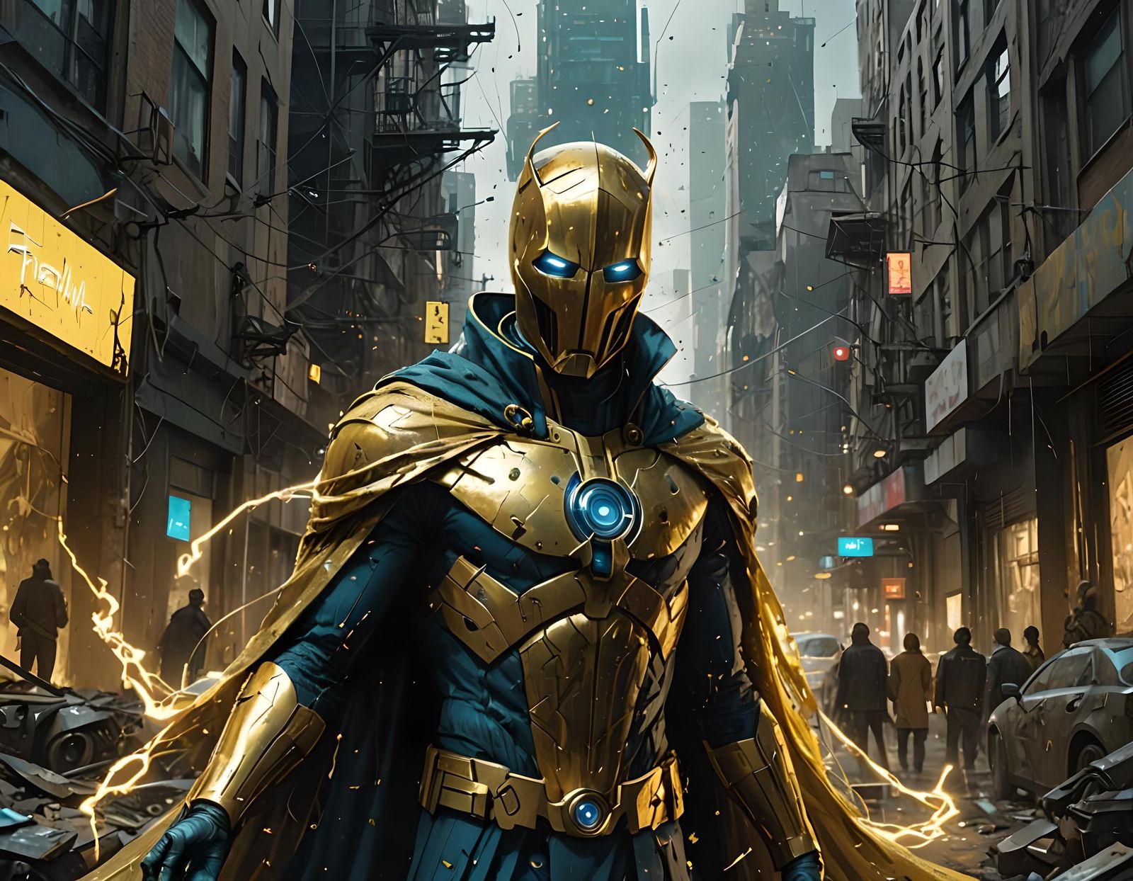 Doctor Fate: Hyperdetailed Matte Painting
