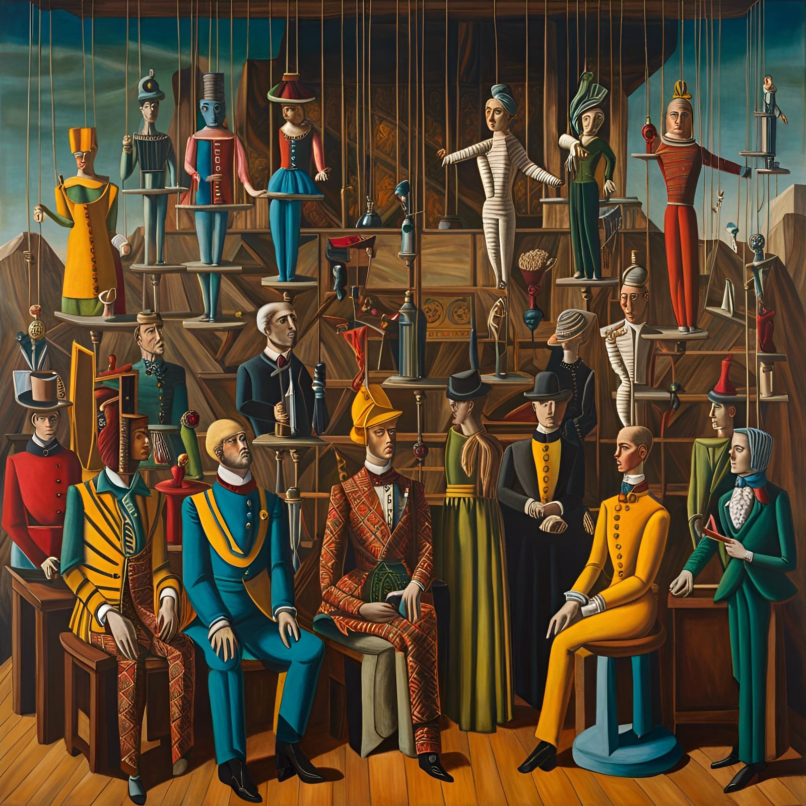 The World of Giorgio de Chirico (metaphysical art)