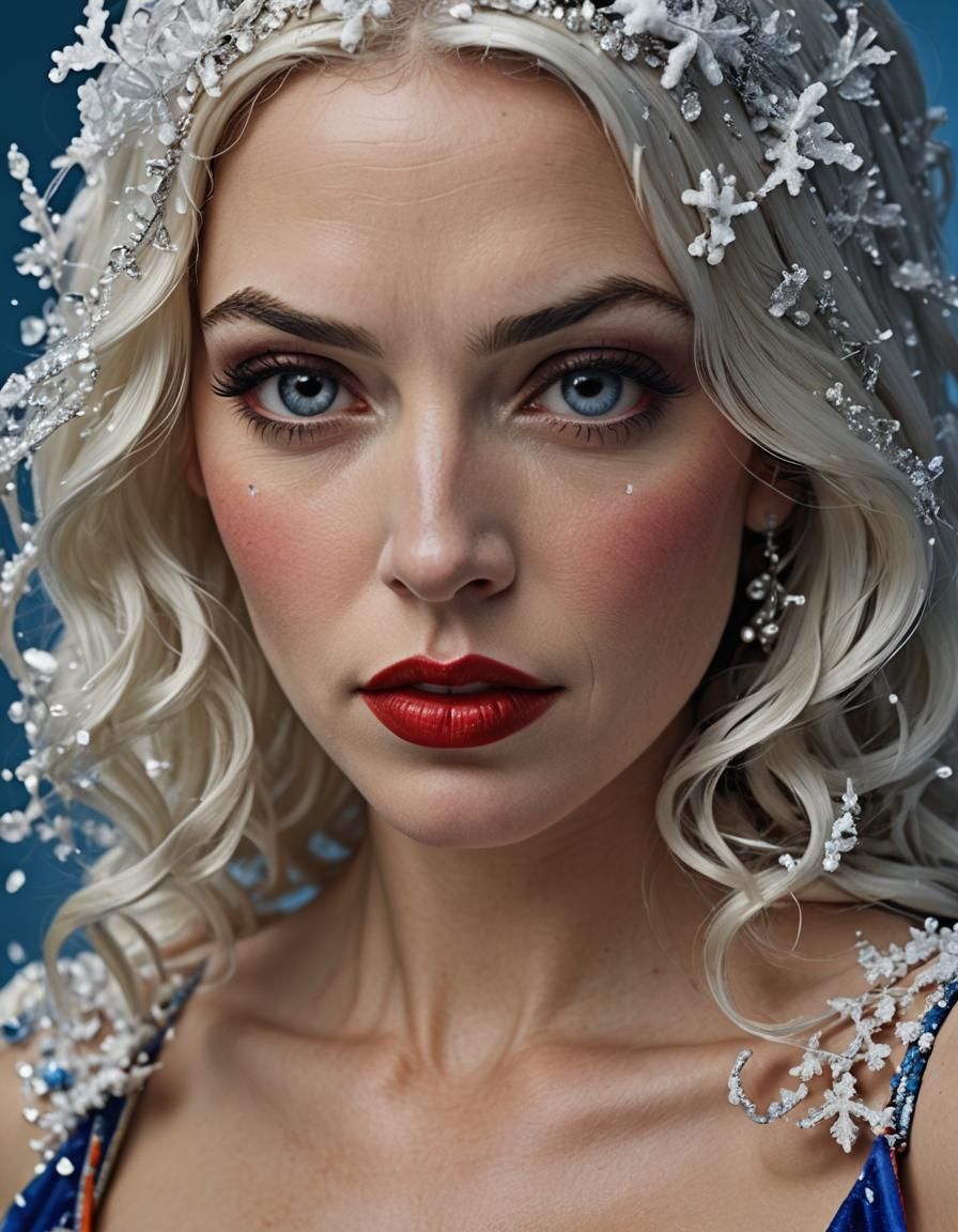 Snow White in Elegant Portrait Photography Style
