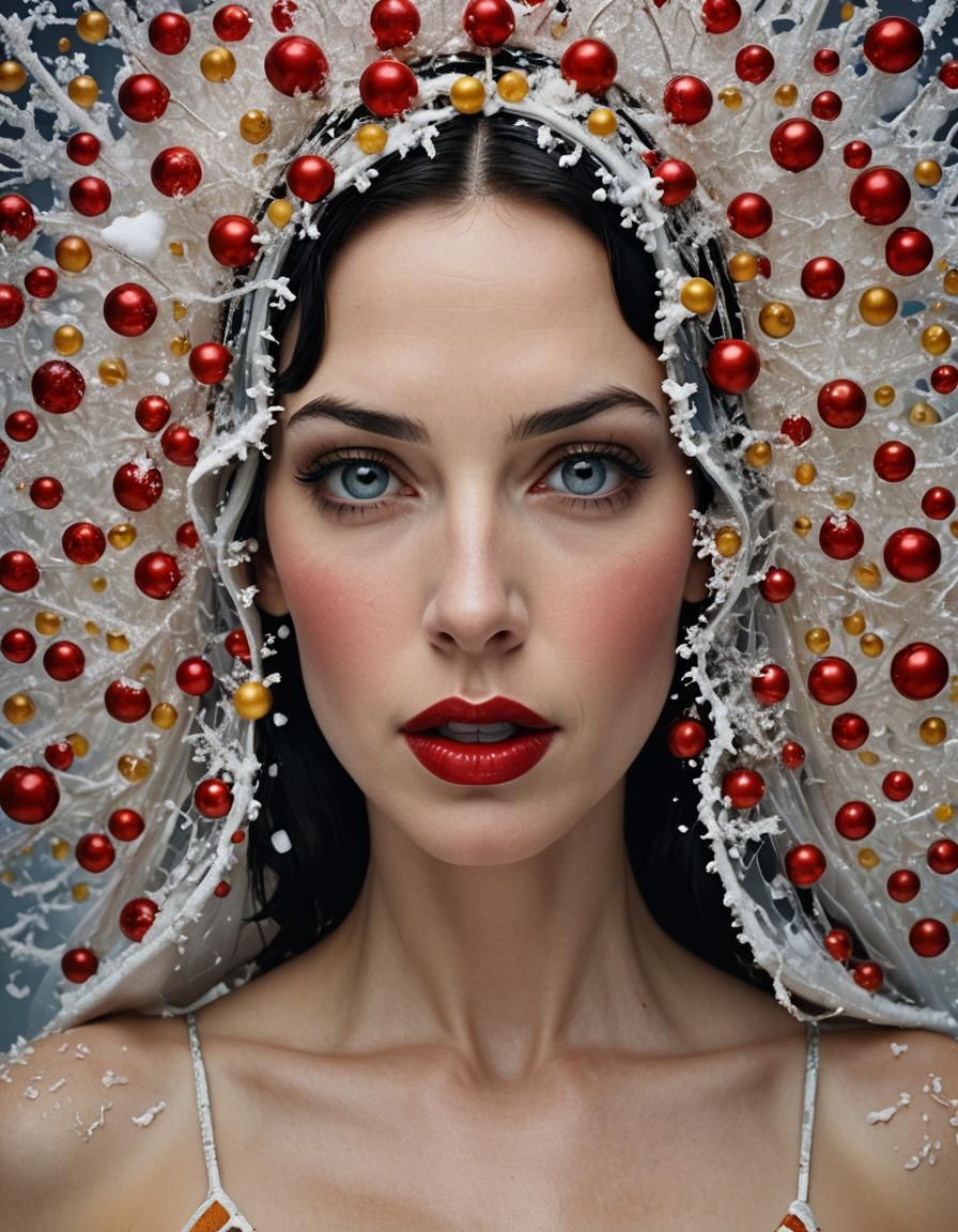 A Stunning Portrait of a Woman in a Bikini Suit