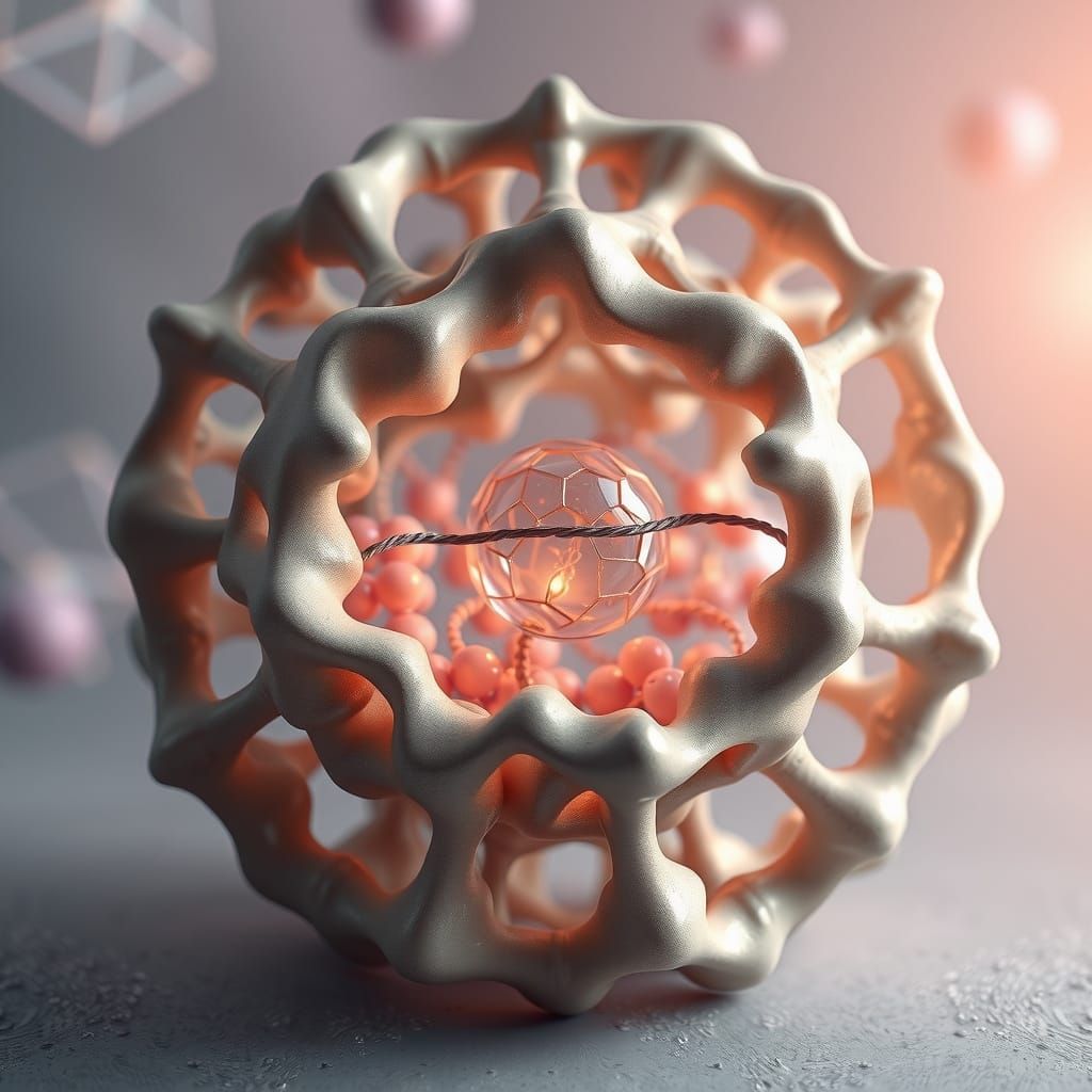 Surreal Geometrical Realm of Whimsical Memories