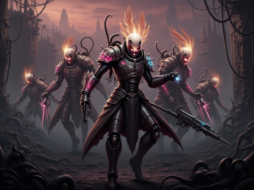 Hollow Knight Character on a Beach