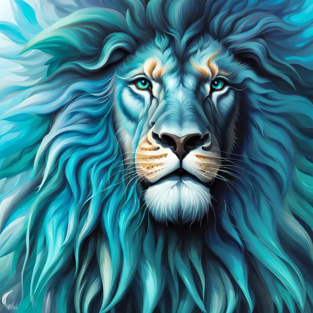 Colorful Lion 4