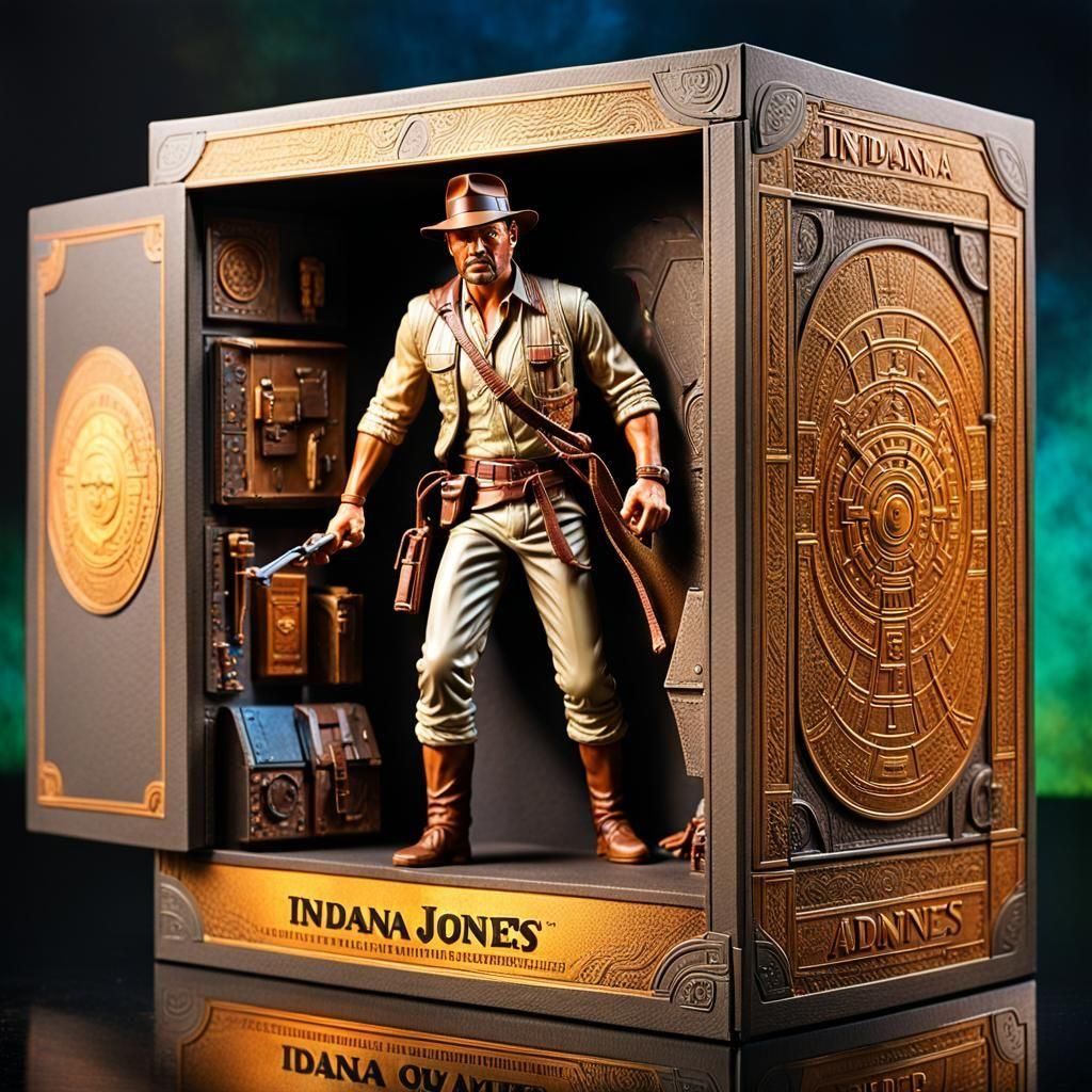 Indiana Jones Action Figure Packaging