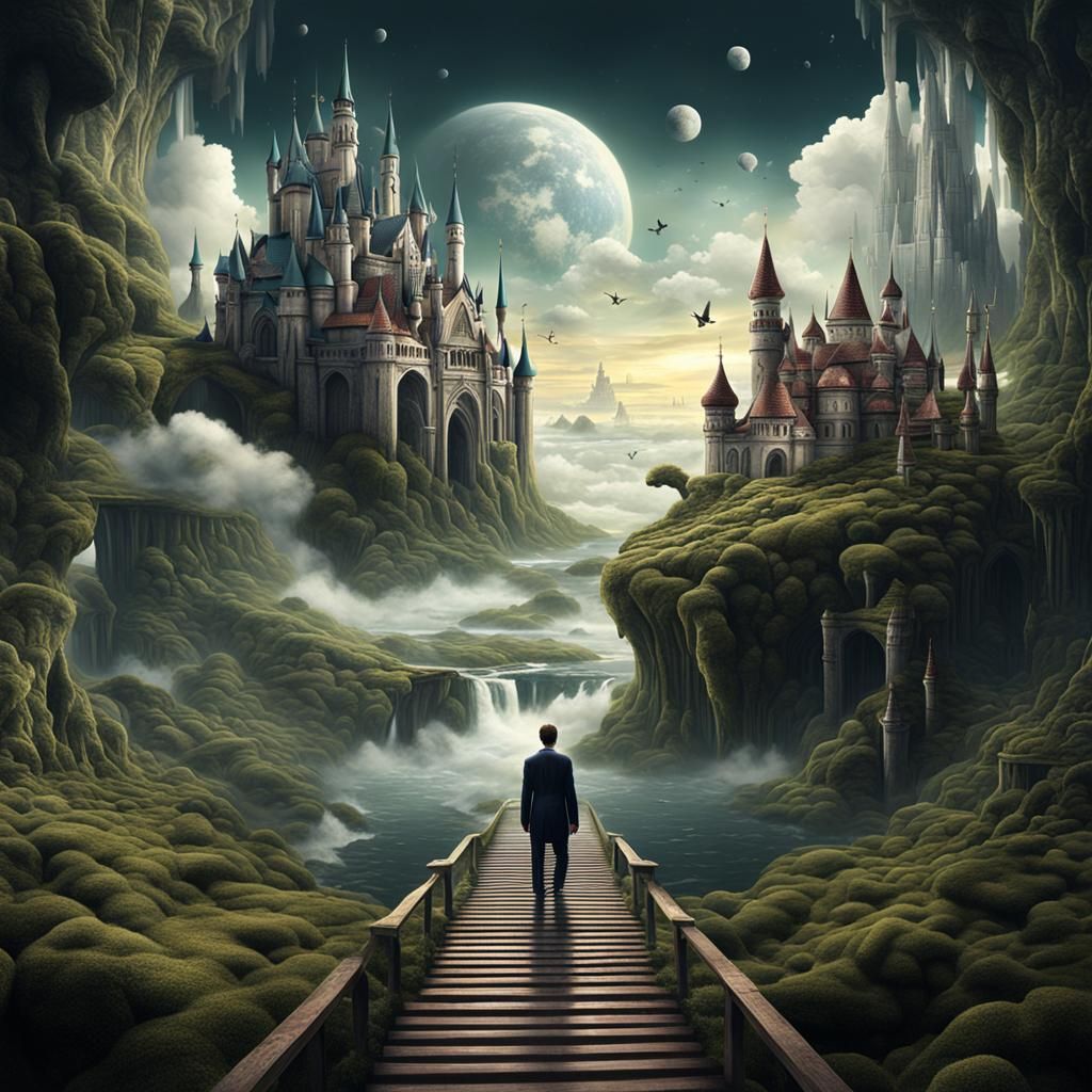 Surreal Matte Painting: Reality to Dream