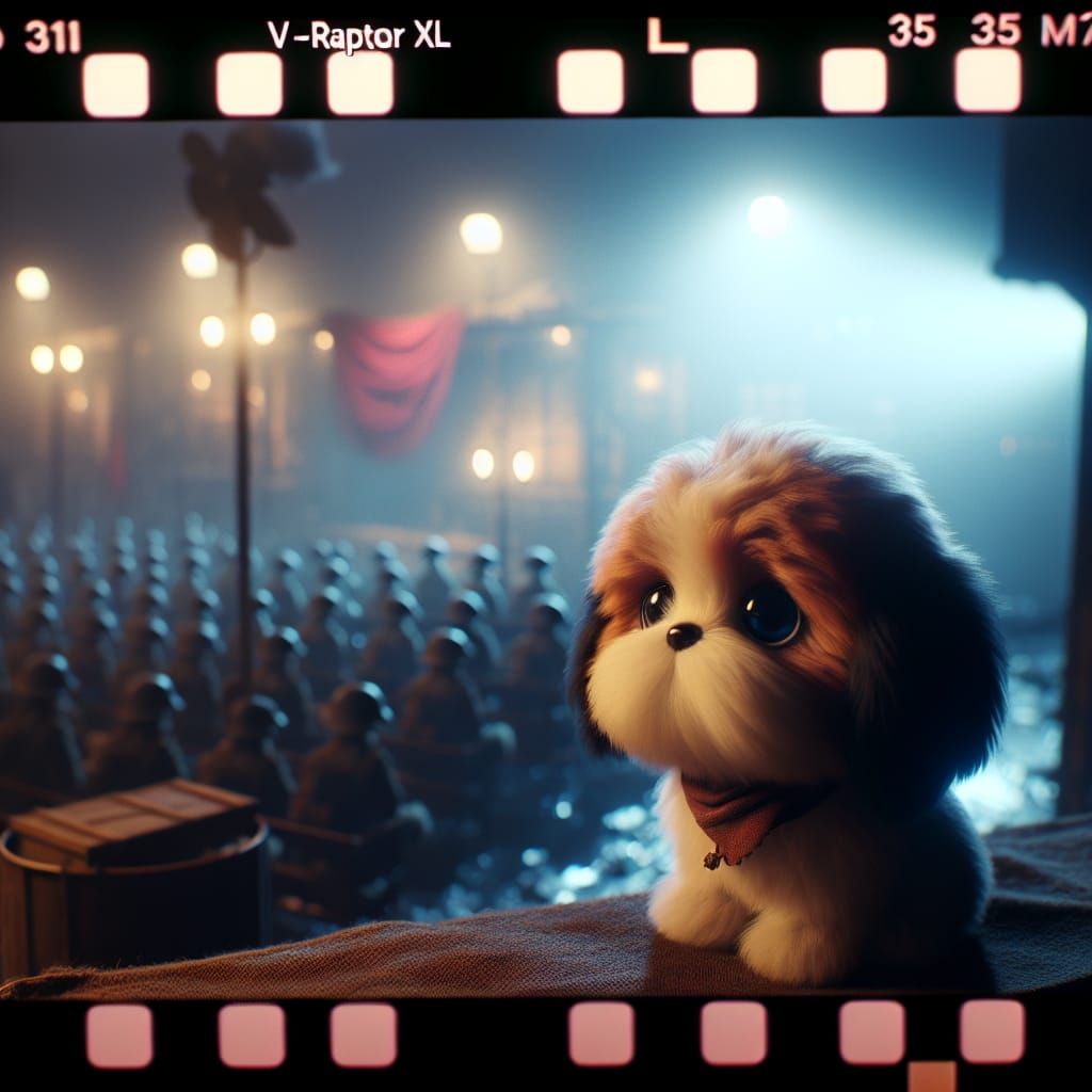 Cinematic Still: Capturing the Essence of Cuteness