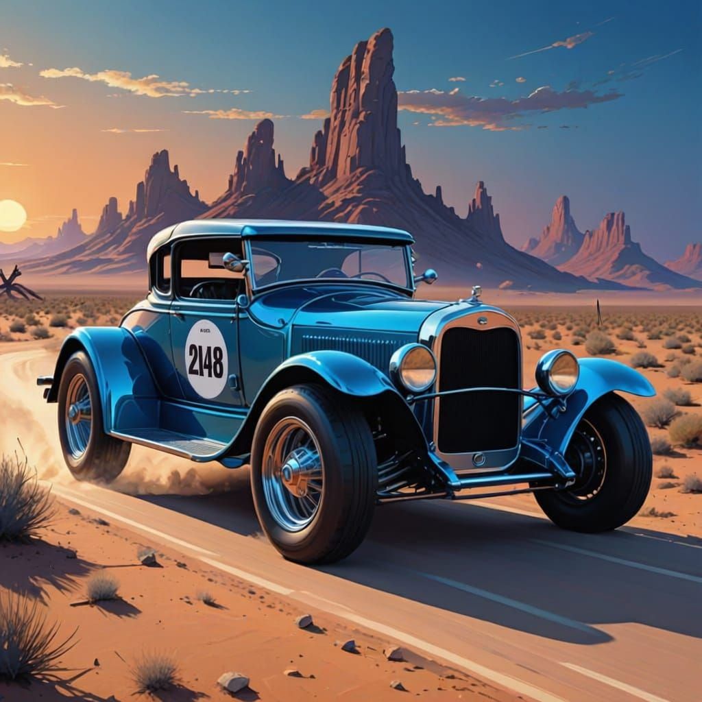 Jalopy challenger desert edition.