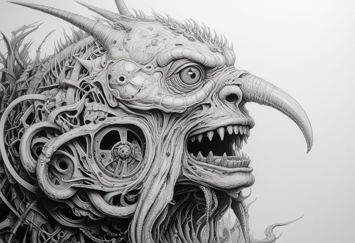 Dorky Monster at Cryptid Taxidermy Museum