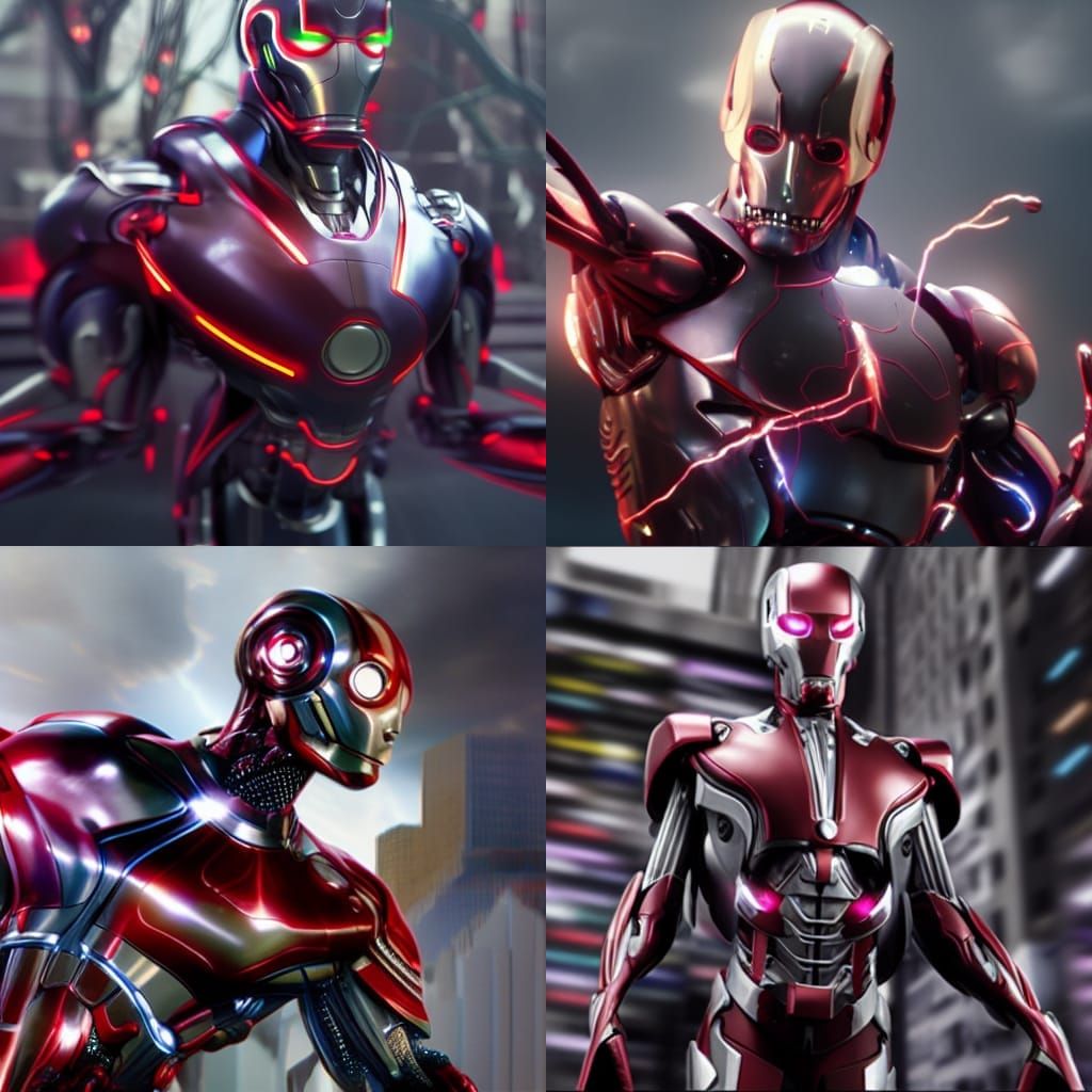 Ultron Vision: 3D Animation in Movie Style