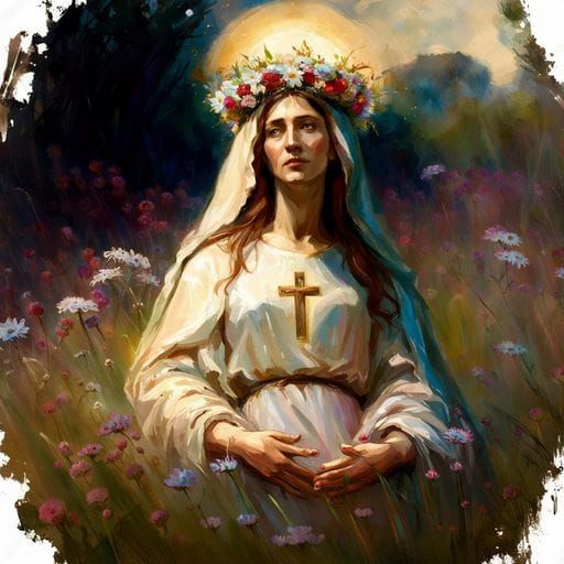 Mother of God Sowing Seeds of Faith