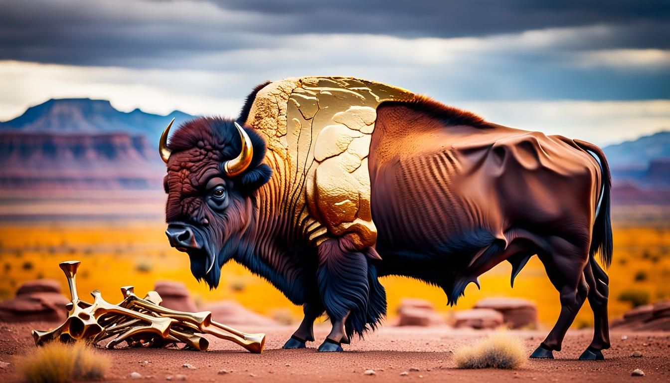 Kane Bison Parades The Kill