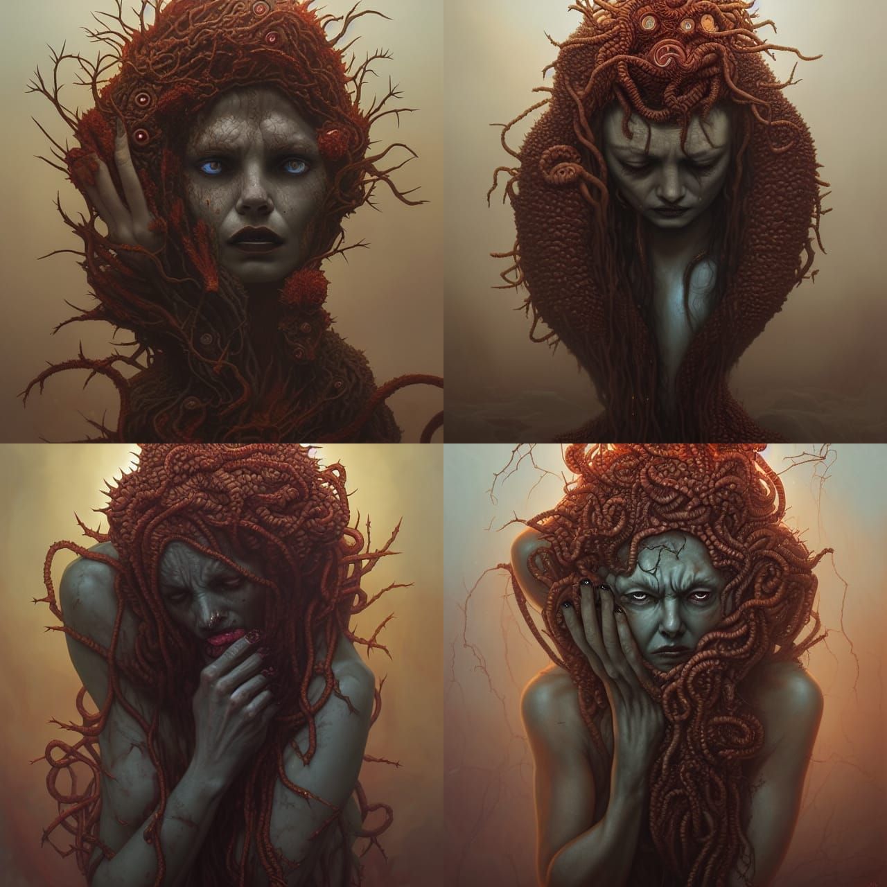 Medusa: Guilt Personified as Weeping Monster