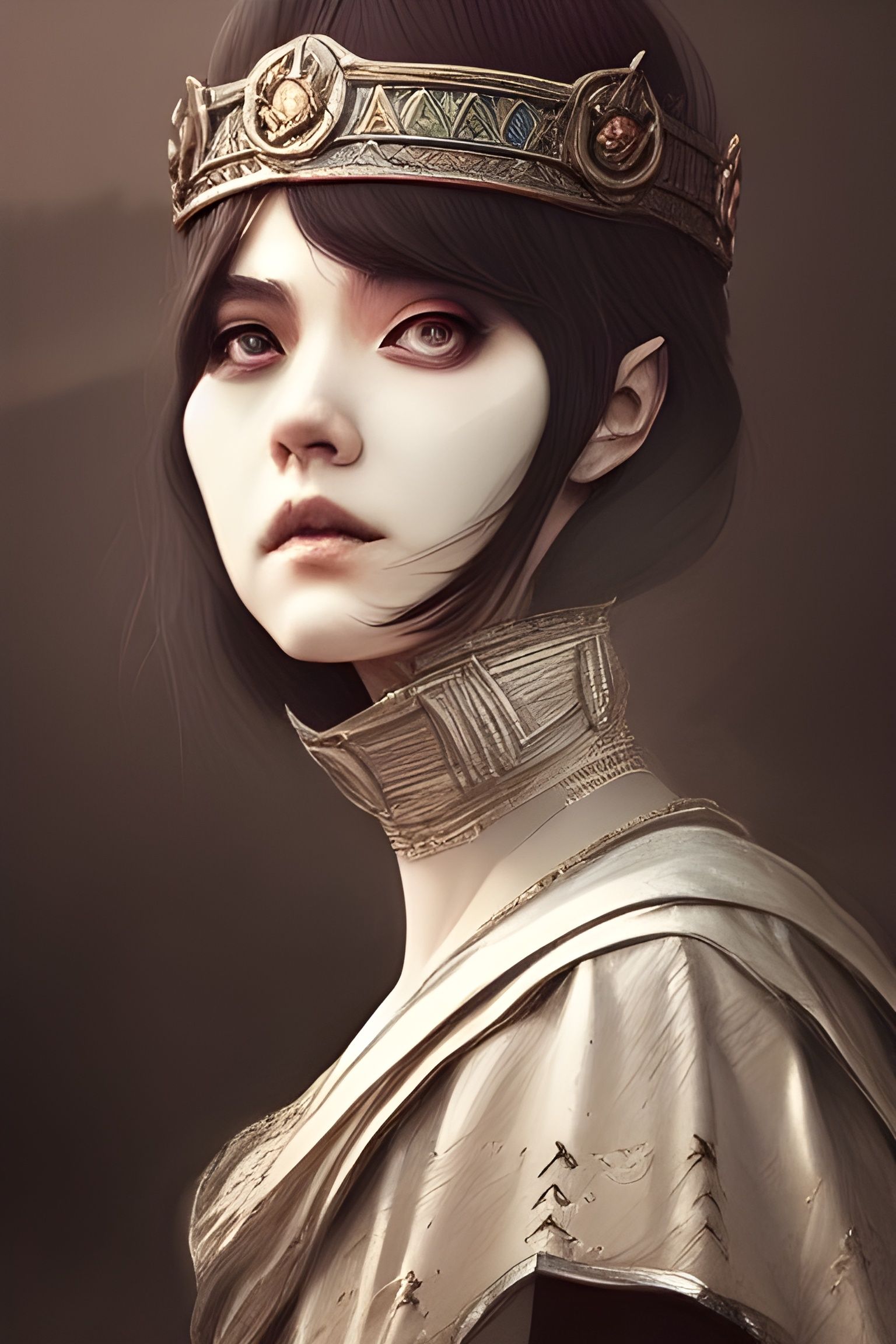 Empress Matilda of England: Digital Art Portrait