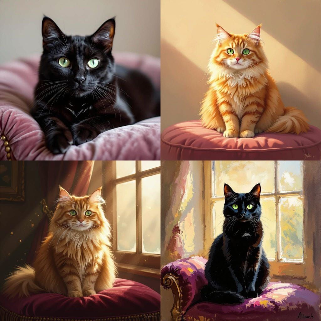 AI Generated Image of a Cat