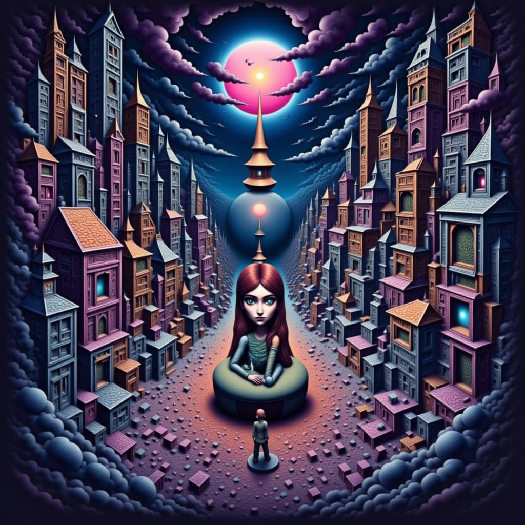 Vibrant Anime Art in Manga Style