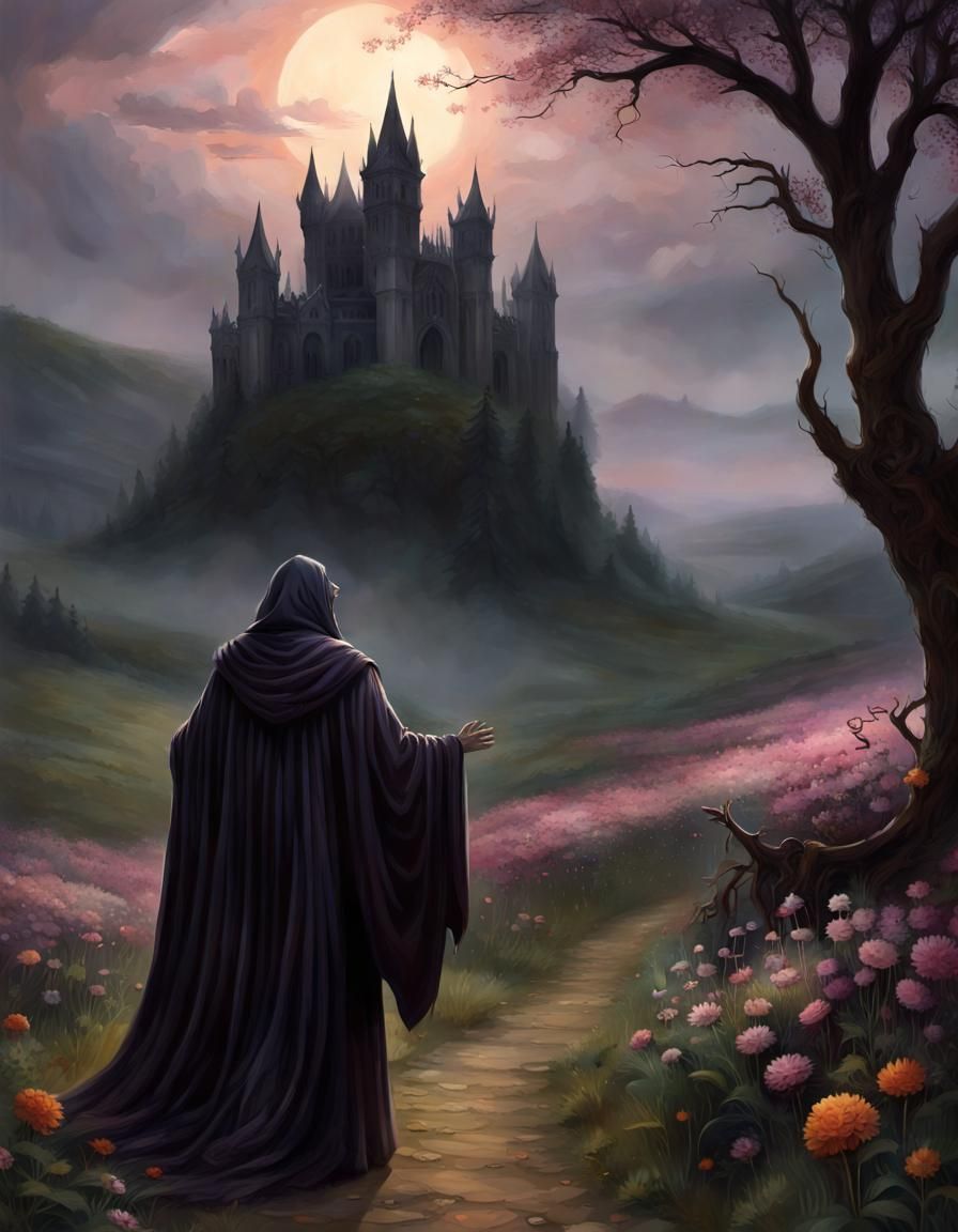 Gothic Monarch in a Haunted Valley