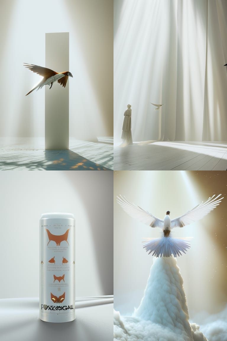 Foxy Boxing Bird God's Hyperspace Dream