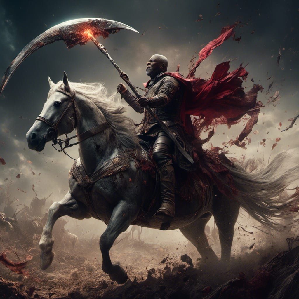 Epic Battle: Samuel L Jackson on Unicorn