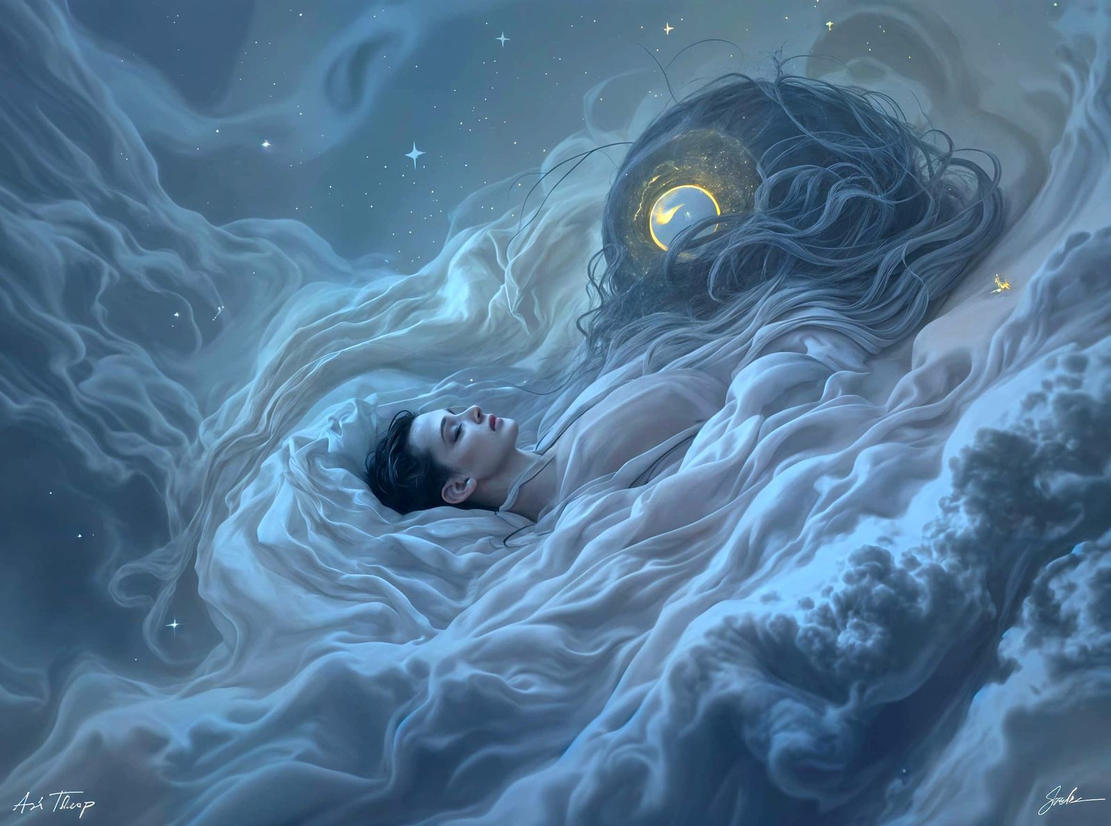 Surreal Image of Ideomotor Phenomenon