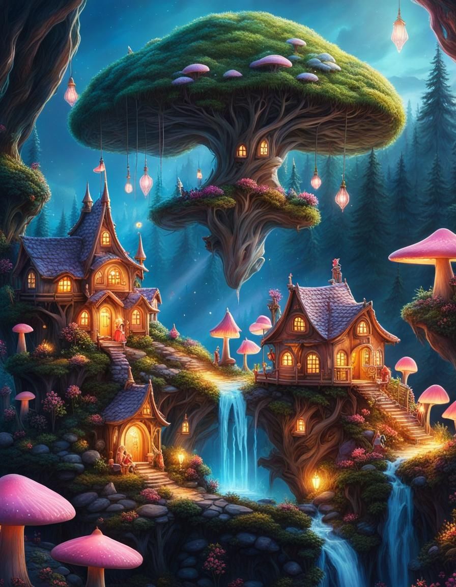 Magical Fairy Village