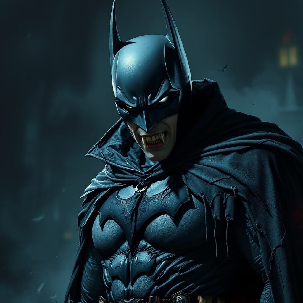 Gothic Batman: Vampire Vigilante in Shadows of Gotham