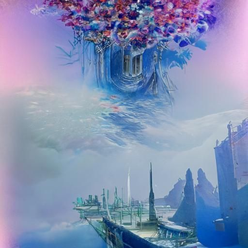 Computer Reset: Sci-Fi Fantasy Digital Illustration