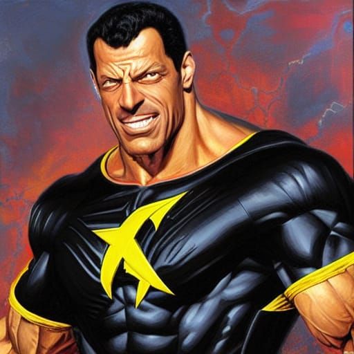 Tony Robbins Black Adam