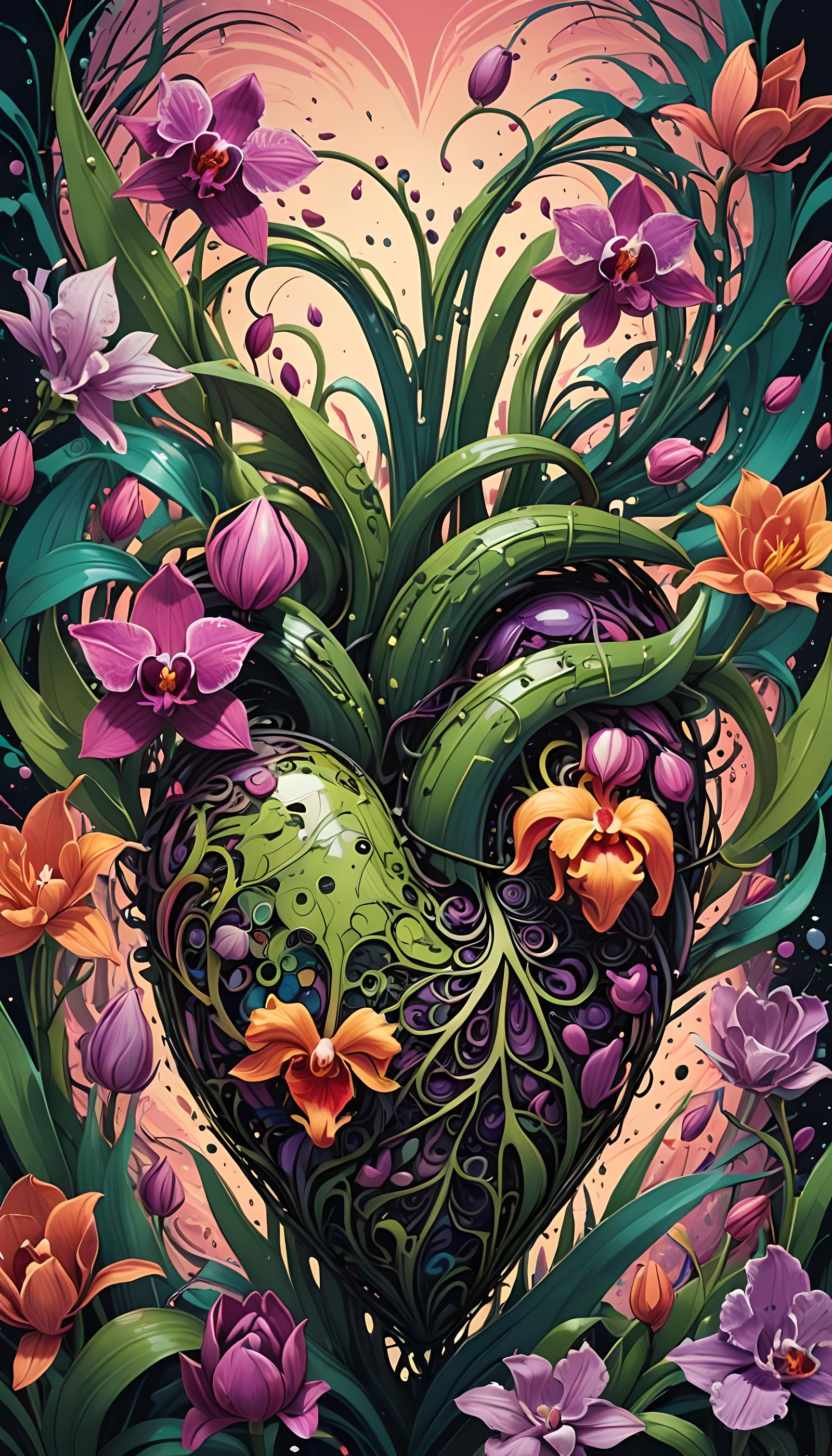 Heart full of goodness and kindness