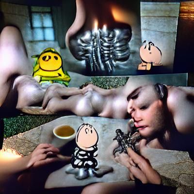 AI Image Generated From Empty Prompt