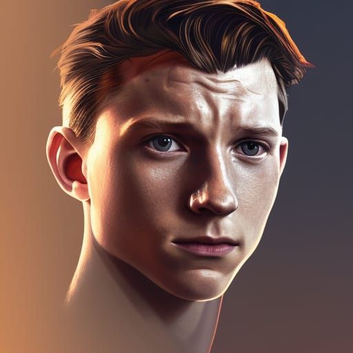 Detailed Portrait with Dynamic Lighting