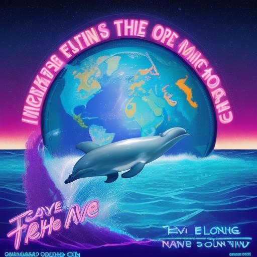 Dolphins' Synthwave Farewell to Earth