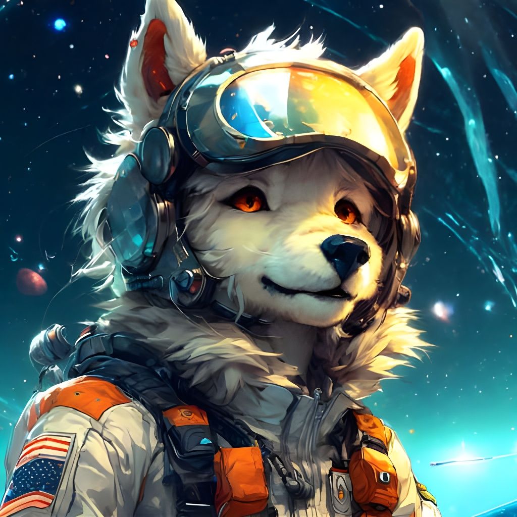 Wolf Pilot in Flight