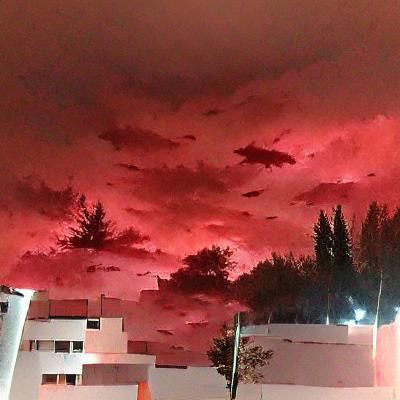Red Sky Omen: Monsters Change the Sky