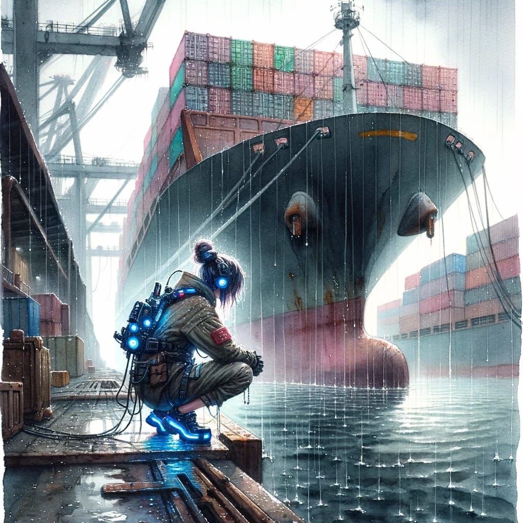 Simple AI Image Reflects Passage of Time