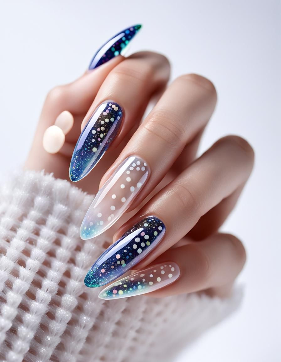 Detailed Nail Art in Hyper-Realistic Beauty Photo